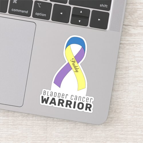 Bladder Cancer Vinyl Sticker