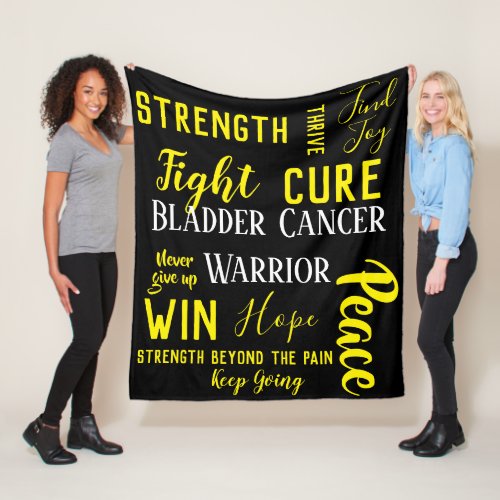 Bladder Cancer Warrior blanket