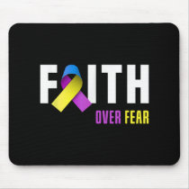 Bladder Cancer Warrior Faith God Bladder Cancer Aw Mouse Pad