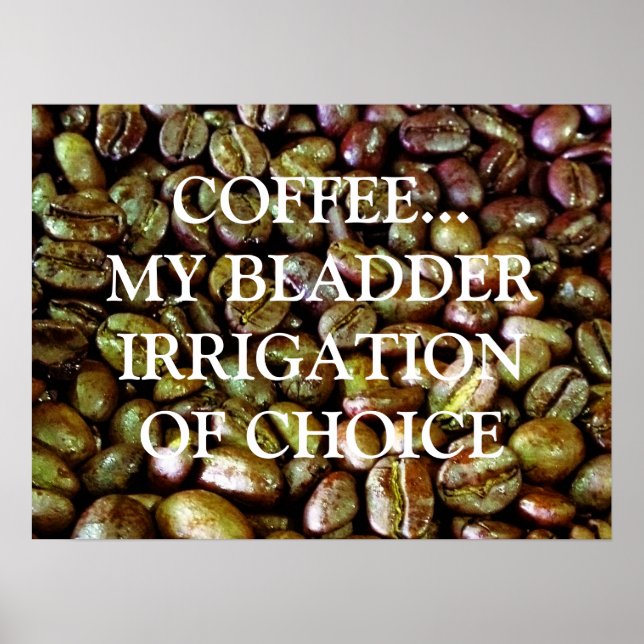 BLADDER IRRIGATION OF CHOICE POSTER (Front)