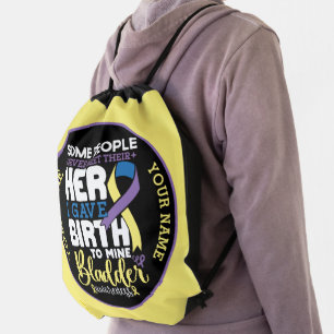 Bladder warrior Some People Never Meet Their Hero Drawstring Bag