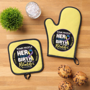 Bladder warrior Some People Never Meet Their Hero Oven Mitt & Pot Holder Set