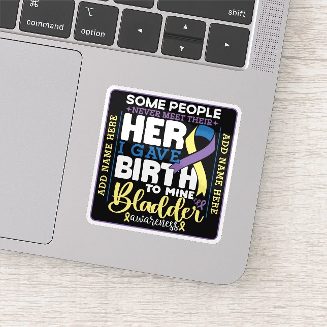 Bladder warrior Some People Never Meet Their Hero Sticker (Detail)