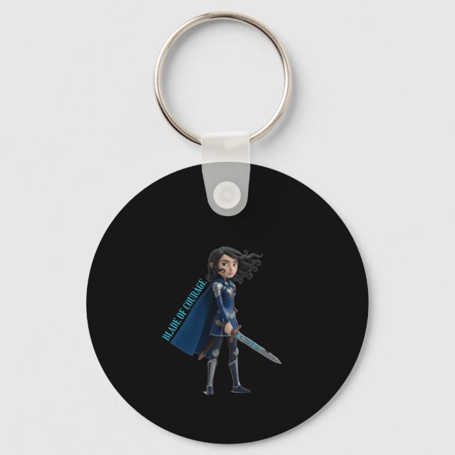 Blade of Courage Keychain (Front)