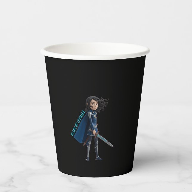 Blade of Courage Paper Cups (Front)