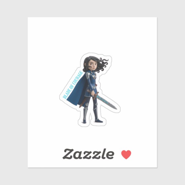 Blade of Courage Sticker (Sheet)