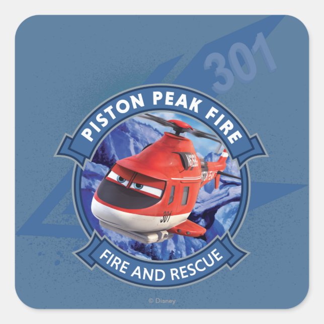 Blade Ranger Badge Square Sticker (Front)