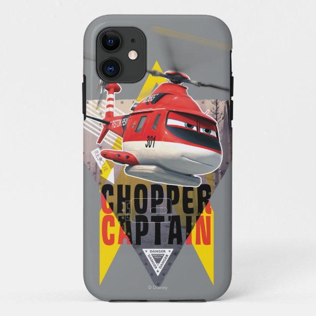 Blade Ranger Chopper Captain Case-Mate iPhone Case (Back)