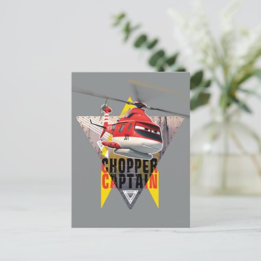Blade Ranger Chopper Captain Postcard | Zazzle