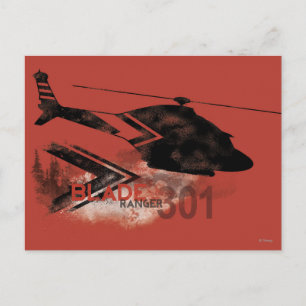 Blade Ranger Graphic Postcard