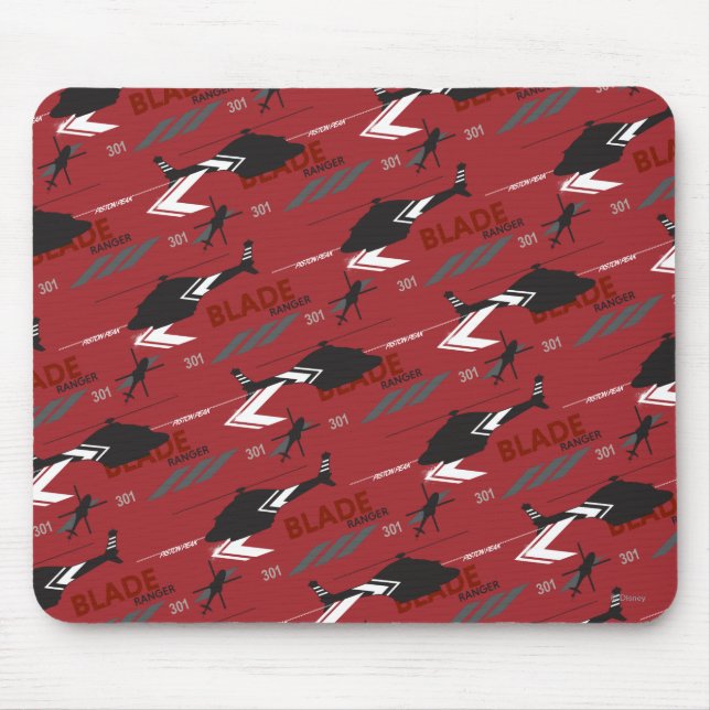 Blade Ranger Pattern Mouse Pad (Front)
