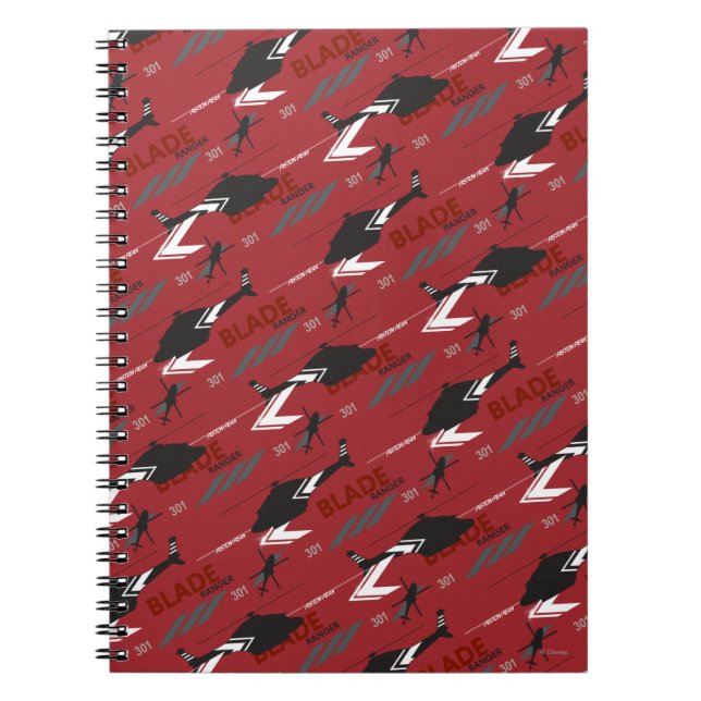 Blade Ranger Pattern Notebook (Front)