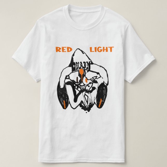 Bladee Drain Gang RED LIGHT T-Shirt | Zazzle