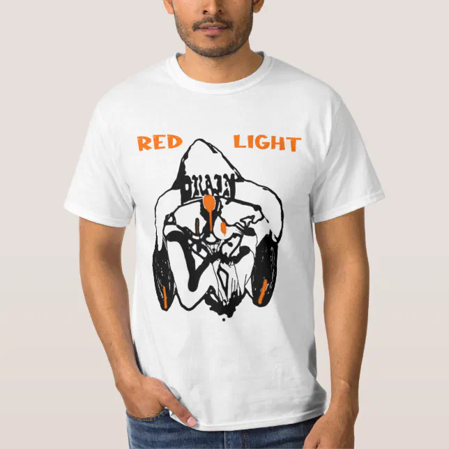 Bladee Drain Gang RED LIGHT T-Shirt | Zazzle