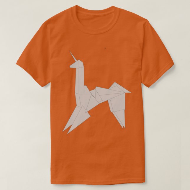 BladeRunner Origami Unicorn T-Shirt (Design Front)