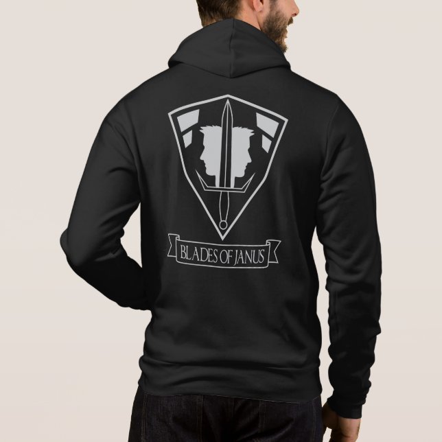 Blades of Janus hoodie (Back)