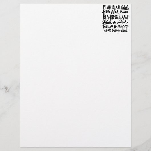 Blah Blah Blah (Front)