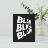 Blah Blah Blah (Standing Front)