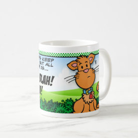 BLAH! BLAH! BLAH! COFFEE MUG