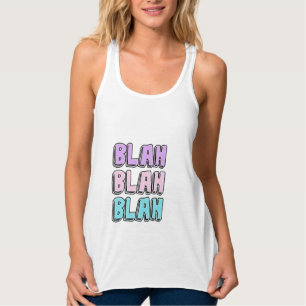 BLAH BLAH BLAH DSESIGN  TANK TOP