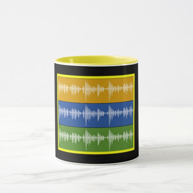 BLAH< BLAH< BLAH Mug (Center)