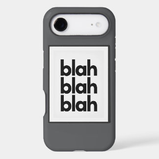 BLAH BLAH BLAH phone case