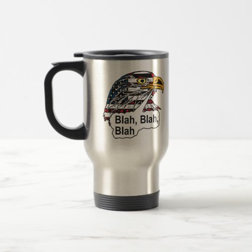 Blah Blah Blah Travel Mug