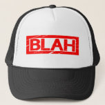 Blah Stamp Trucker Hat