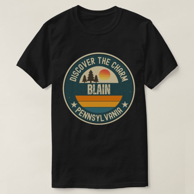 Blain, Pennsylvania T-Shirt (Design Front)