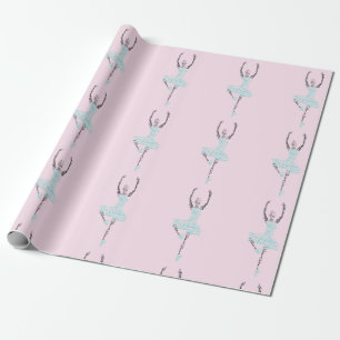 Blaine Ballerina Dance Gift Wrapping Paper