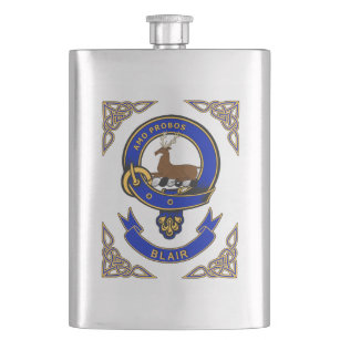 Blair Clan Badge     Flask