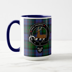 Blair Clan Badge & Tartan Mug