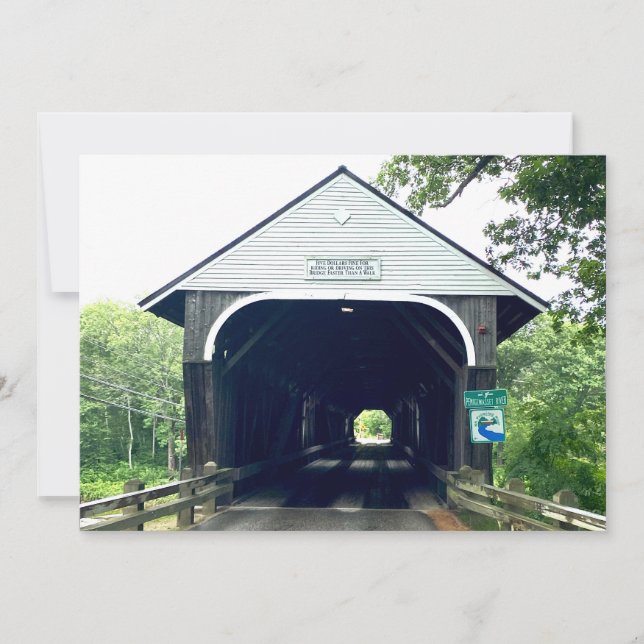 Blair Covered Bridge Note Card (Front)
