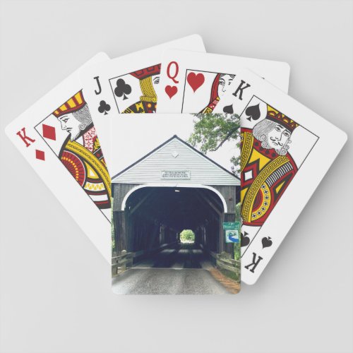 Blair Covered Bridge Playing Cards