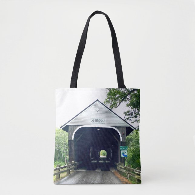 Blair Covered Bridge Tote Bag (Front)