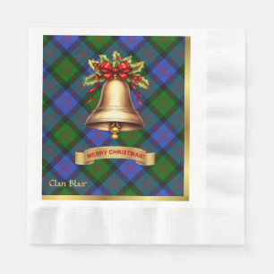 Blair Personalized Tartan Christmas Napkins