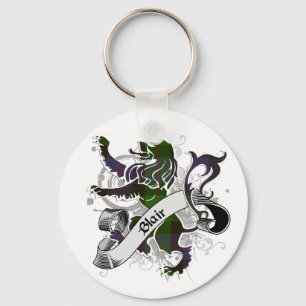 Blair Tartan Lion Keychain