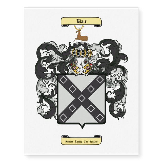 Blair Temporary Tattoos (Front)