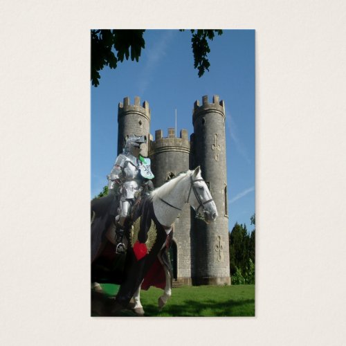 Blaise castle's Knight Business Cards