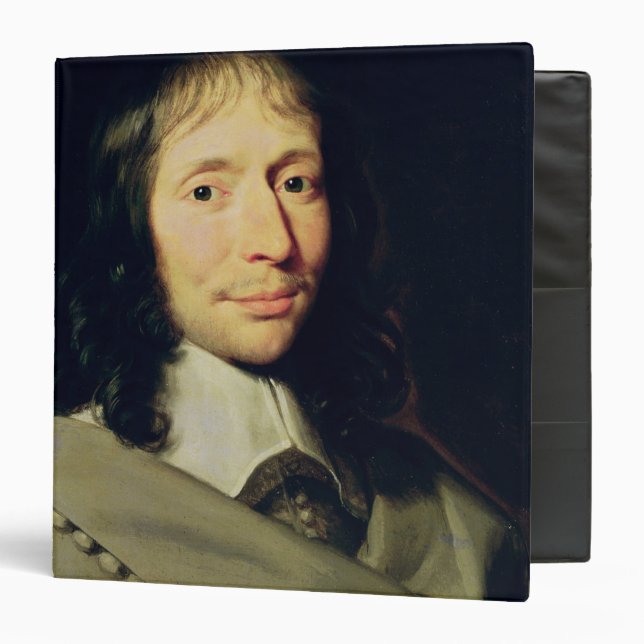 Blaise Pascal 3 Ring Binder (Front/Inside)