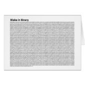 Blake in Binary Card (Front Horizontal)
