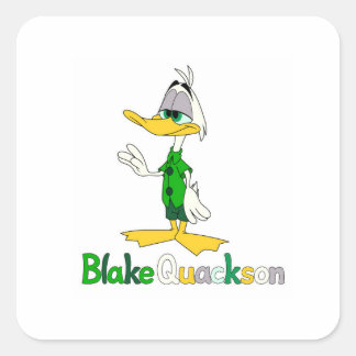 Blake Quackson Square Sticker