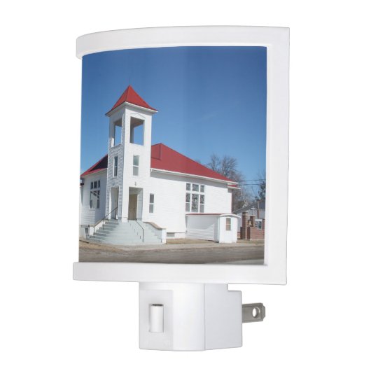 Blakesburg Christian Church Night Light (Left)