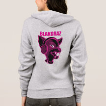 Blakgraz Lucy the Dog with Headphones T-Shirt
