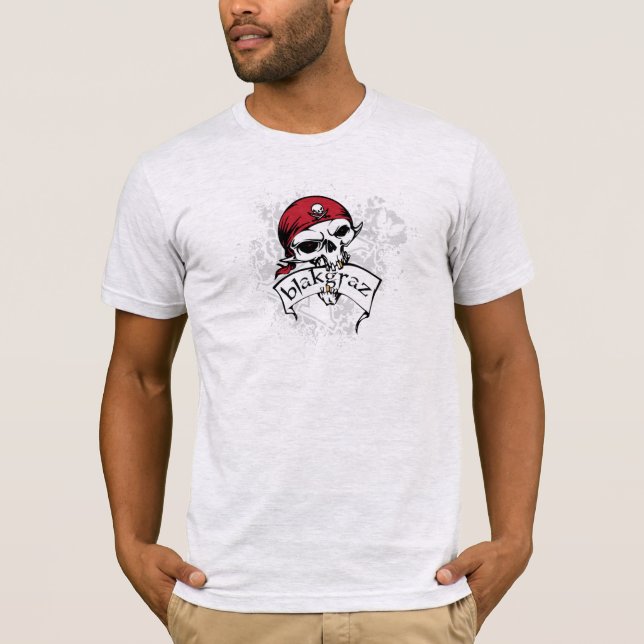 Blakgraz Pirate Skull T-Shirt (Front)