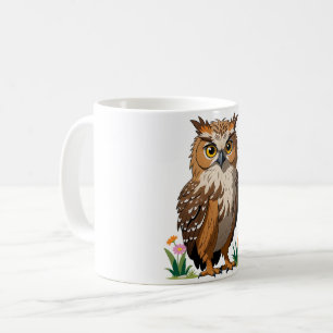 Blakiston's Fish Owl and Friends Coffee Mug