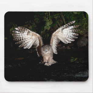 Blakiston's fish owl mouse pad