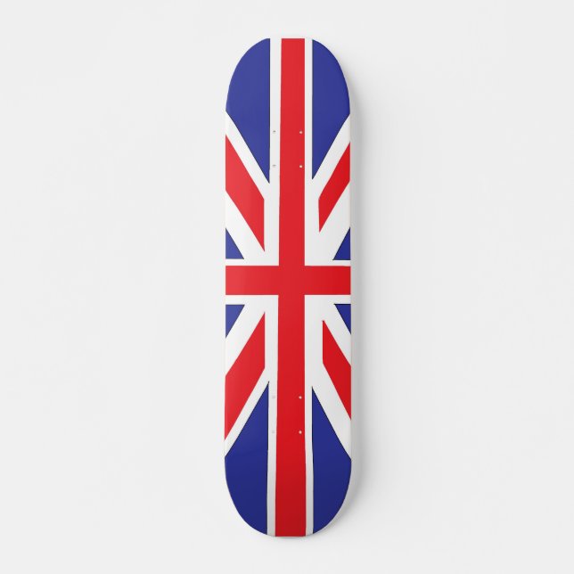 Blam British Flag Skateboard Deck (Front)