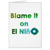 Blame El Nino (Front)