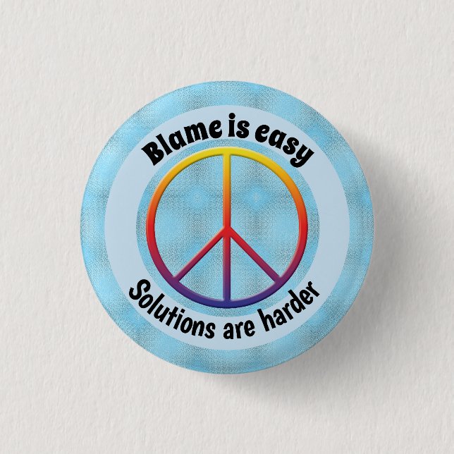 Blame is Easy 2 Button (Front)